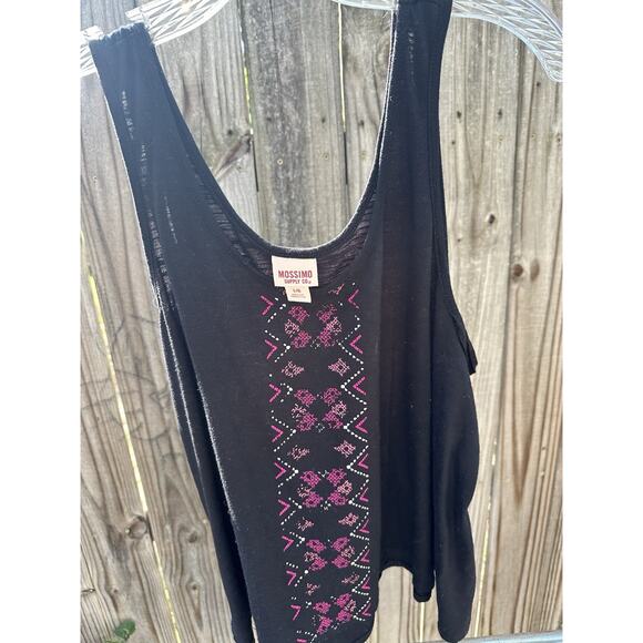 Mossimo Supply Co. Black Boho Tank – Size L - Picture 5 of 5